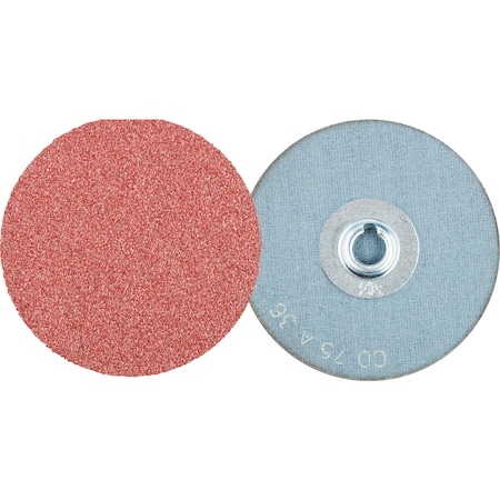 3 COMBIDISC® Abrasive Disc - Type CD - Aluminum Oxide - 36 Grit